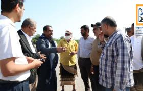 شركة الخضيري للمقاولات تتسلّم موقع مشروع خط جعار–باتيس في أبين